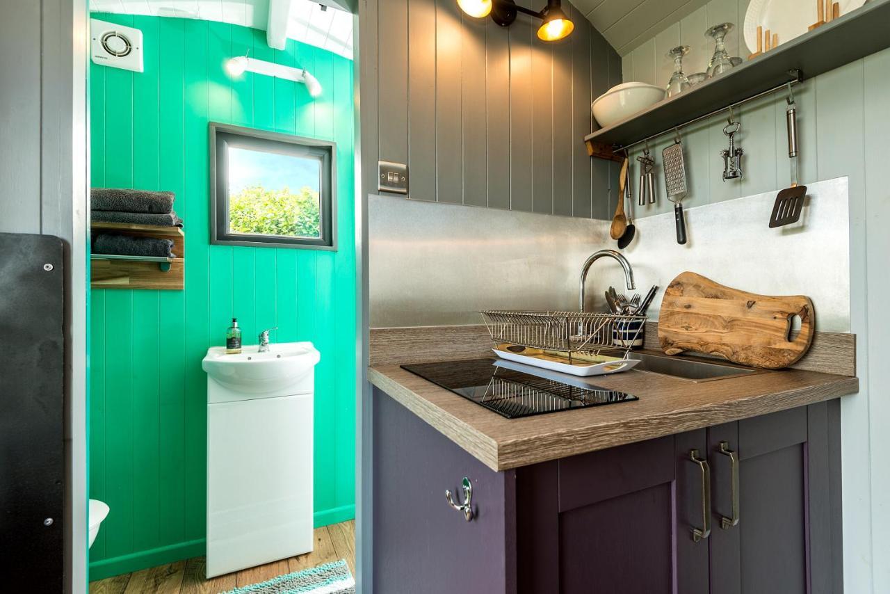 The Big Cwtch Shepherd'S Hut Kidwelly Exterior photo
